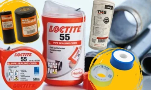 Tömítőanyagok, tömítések, segédanyagok